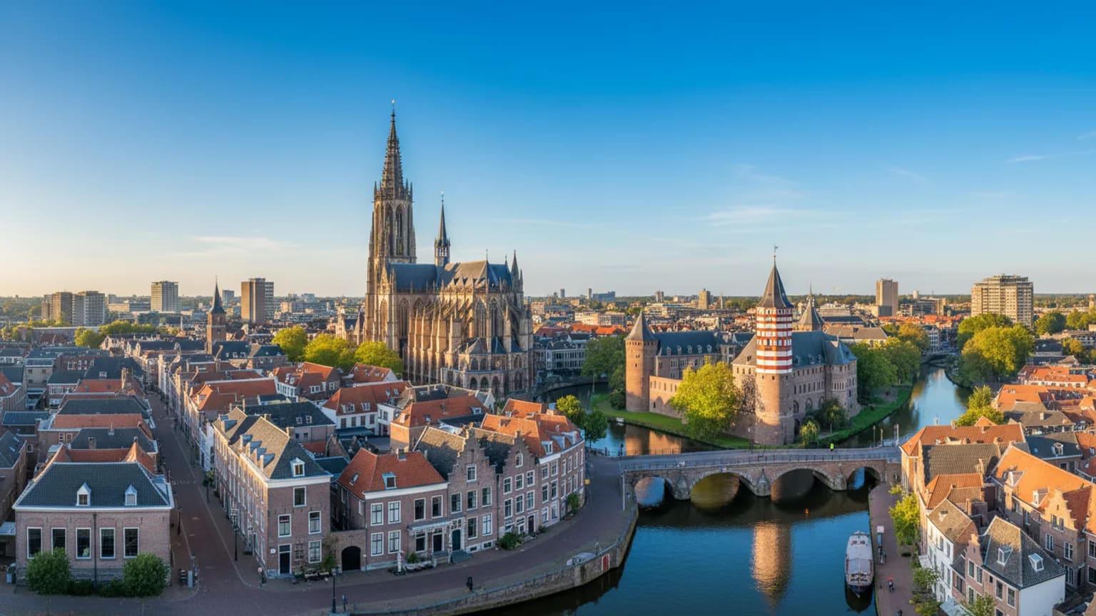 Vue panoramique de Den Bosch