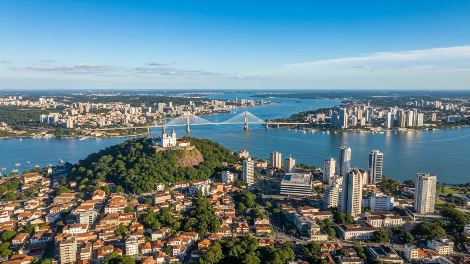 Vue panoramique de Vitória